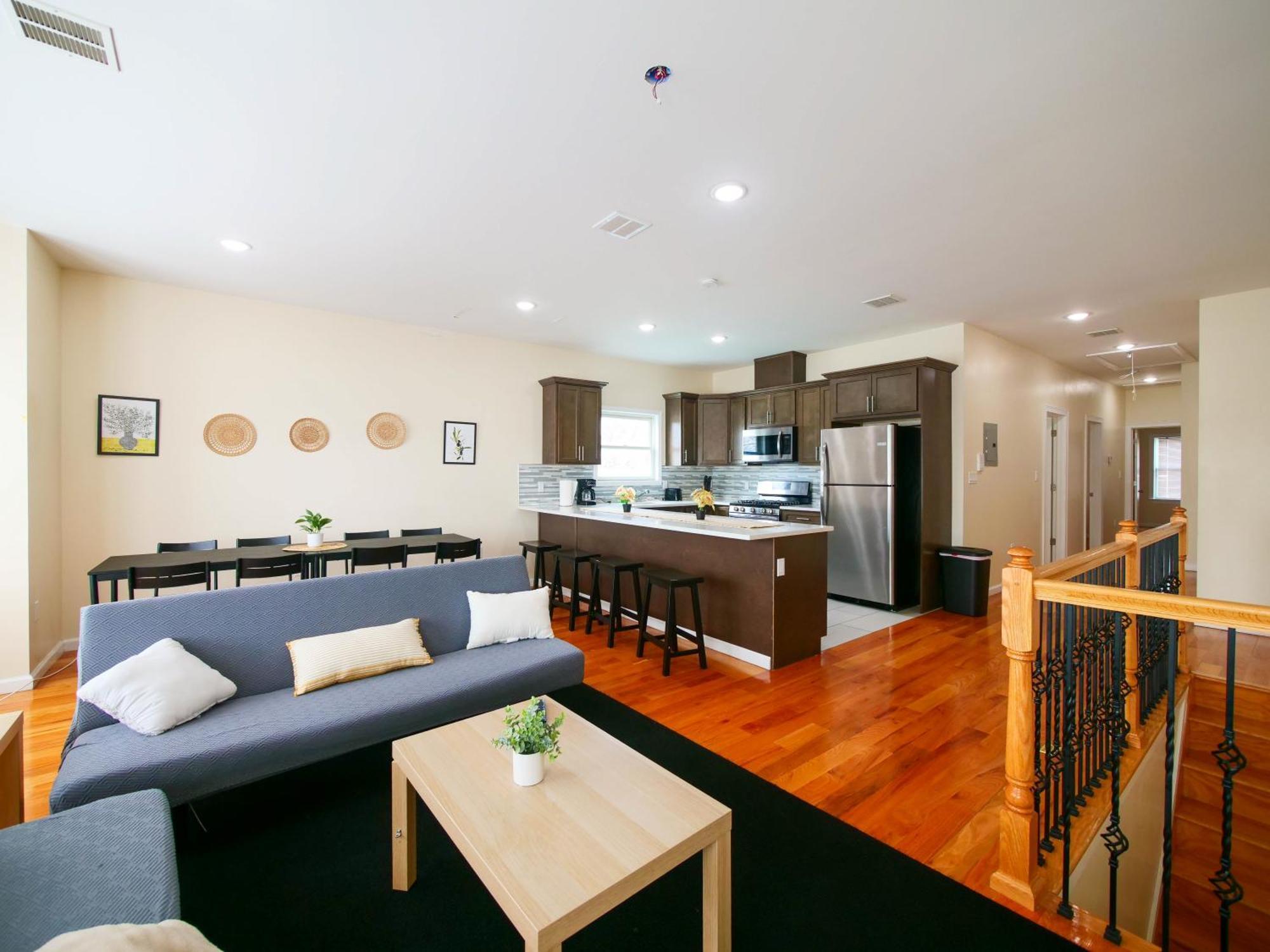 Pleasing 3Br Apt, Mins To Nyc 泽西 外观 照片